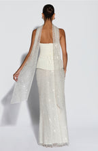 Allaire Maxi Skirt - Ivory
