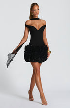 Aveta Mini Dress - Black