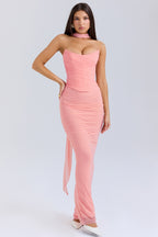 Strapless Two-Piece Maxi Set