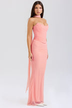 Strapless Two-Piece Maxi Set