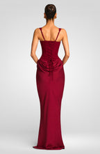 Cornelia Maxi Dress - Burgundy