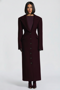 Ursula Coat - Plum