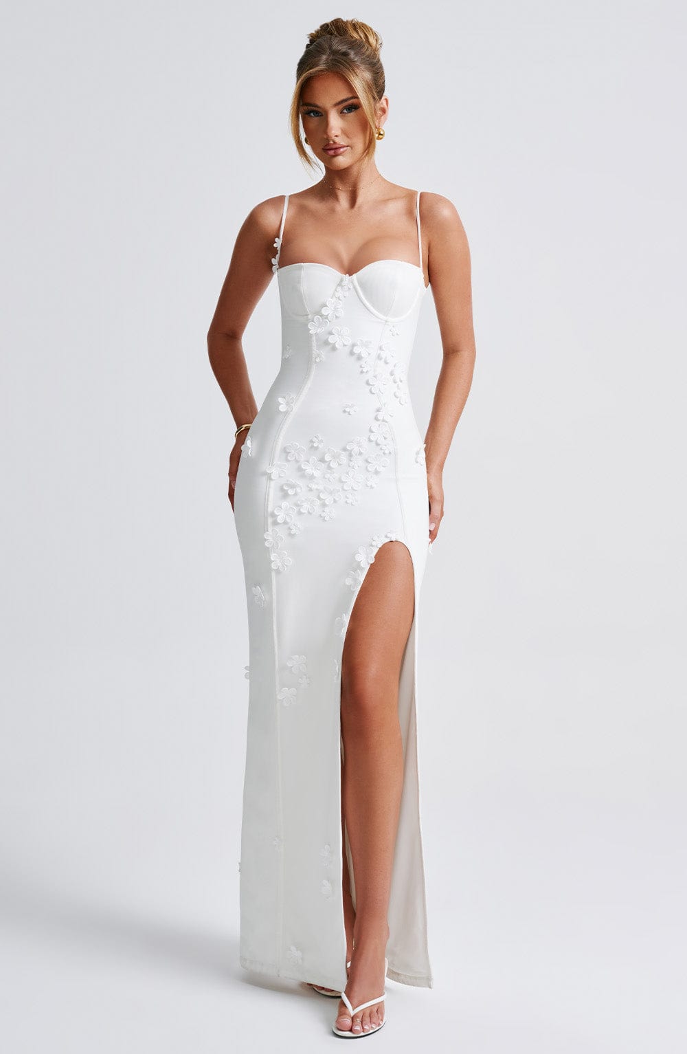 Dalary Maxi Dress - White