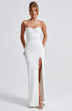 Dalary Maxi Dress - White