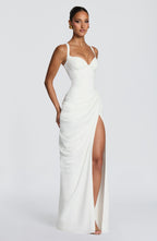 Elara Maxi Dress - Ivory