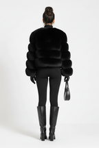 LUXE Faux Fur Puff Jacket – Voluminous Glam Edition