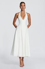 Hayden Midi Dress - Ivory