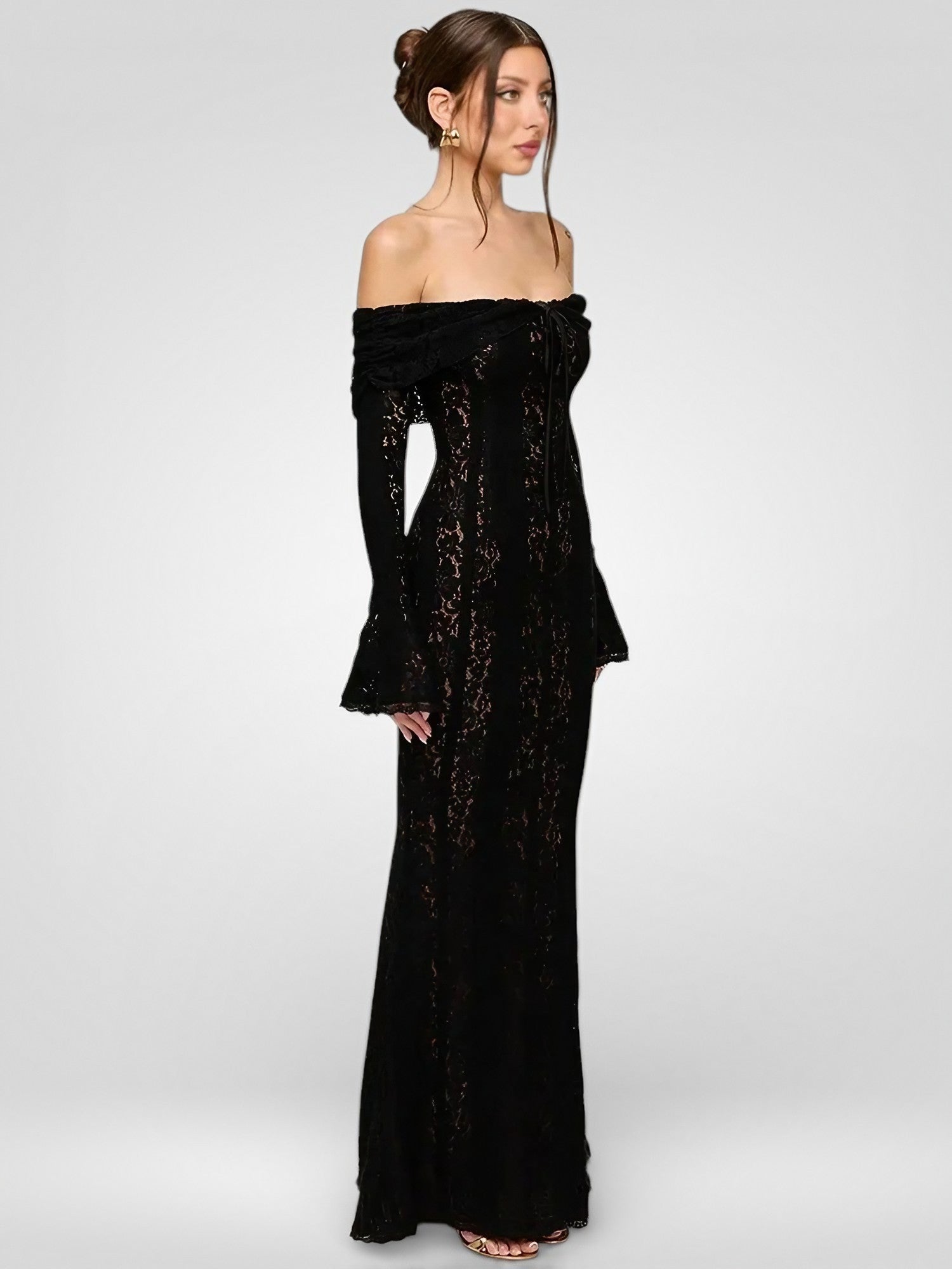 Juliette Maxi Dress - Black