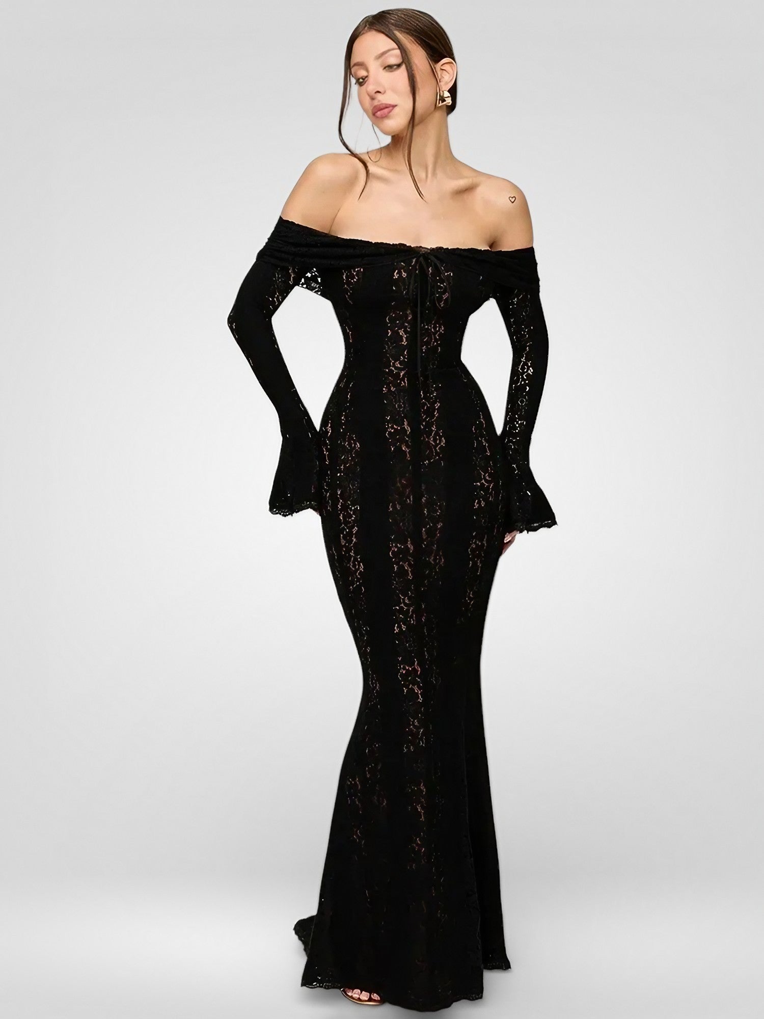 Juliette Maxi Dress - Black
