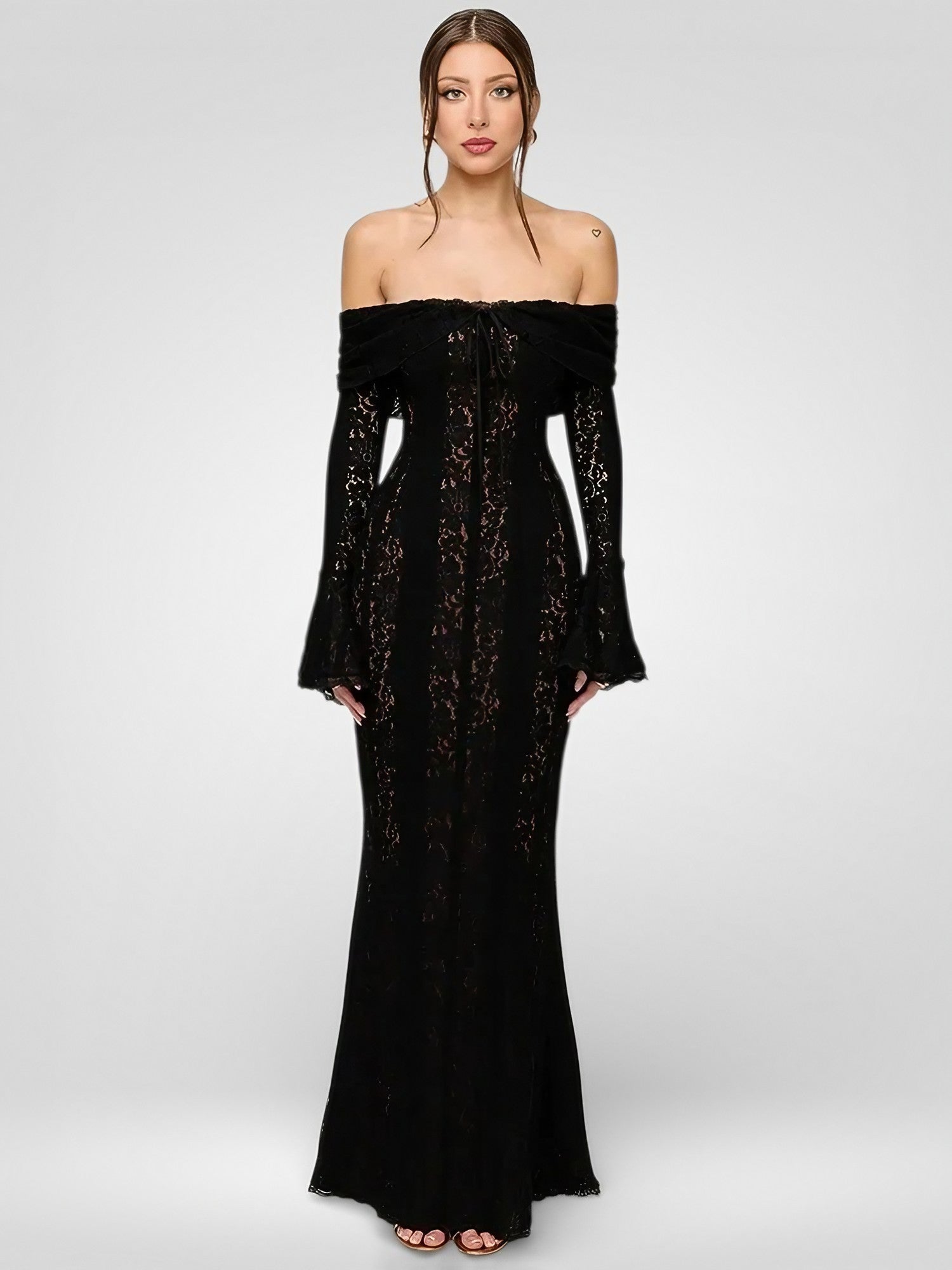 Juliette Maxi Dress - Black