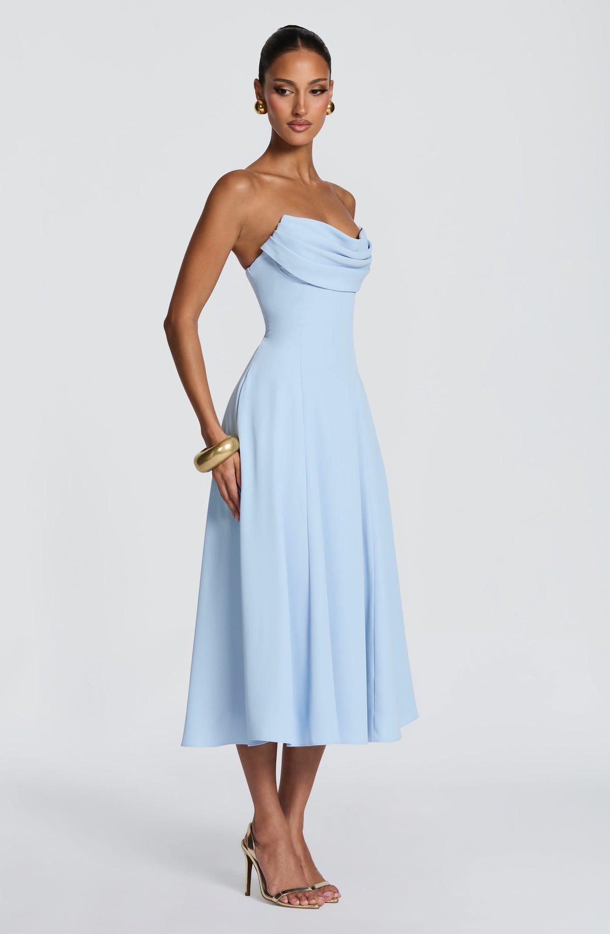 Marlowe Midi Dress - Glacier Blue