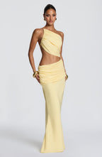 Meadow Maxi Dress - Lemon
