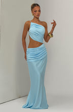 Meadow Maxi Dress - Sky Blue