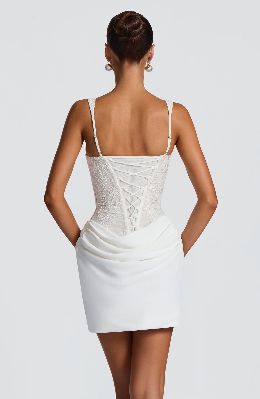 Nerina Mini Dress - White
