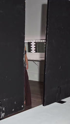 Glitter Off-Shoulder Maxi Dress