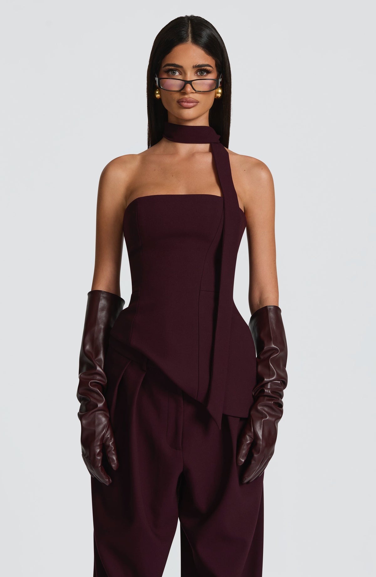 Sloan Top - Plum