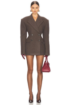 Chic Double-Breasted Woolen Coat