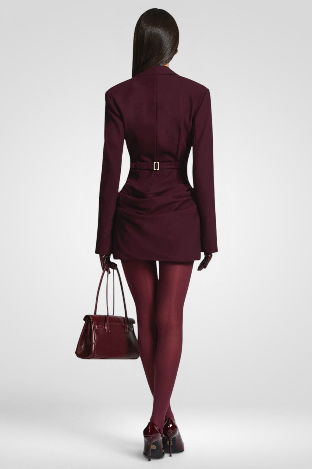 Susie Minikleid - Burgunderrot