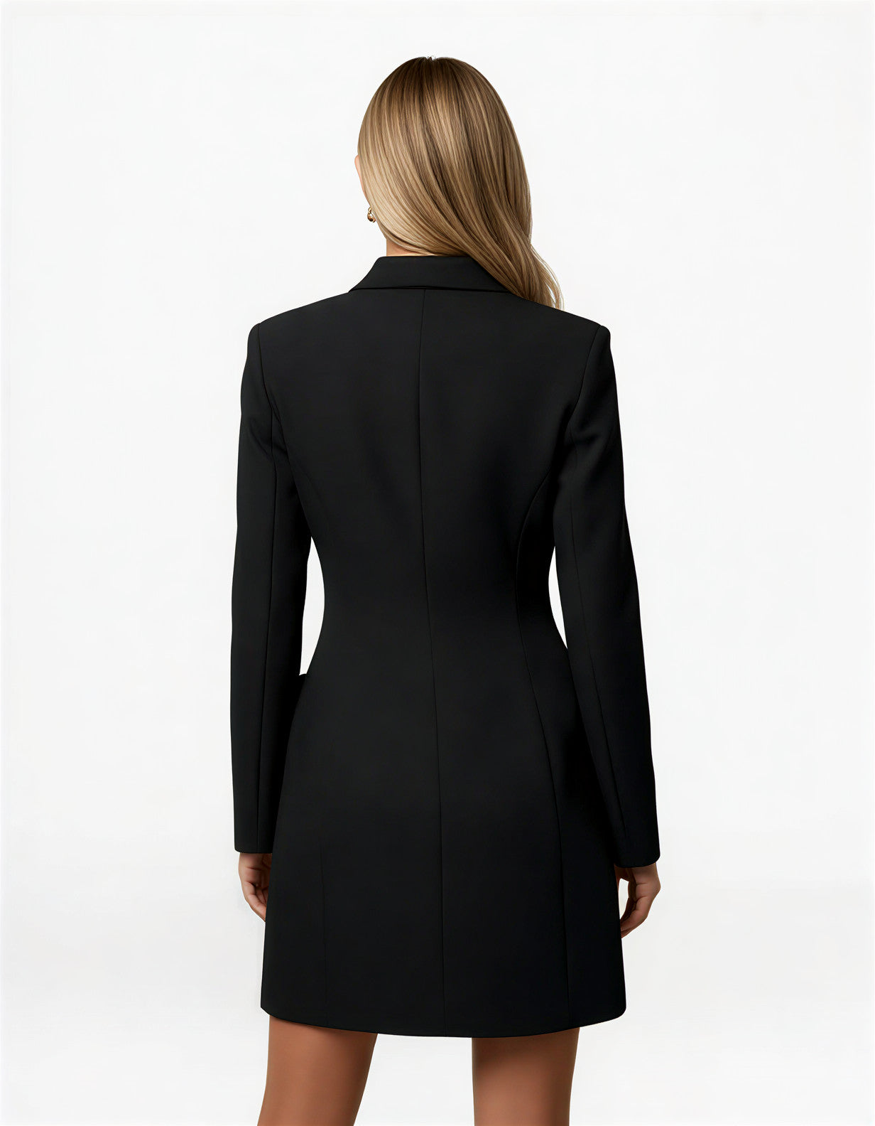 Elegantní minišaty s stahujícím pasem