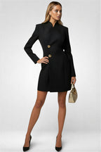 Elegantní minišaty s stahujícím pasem