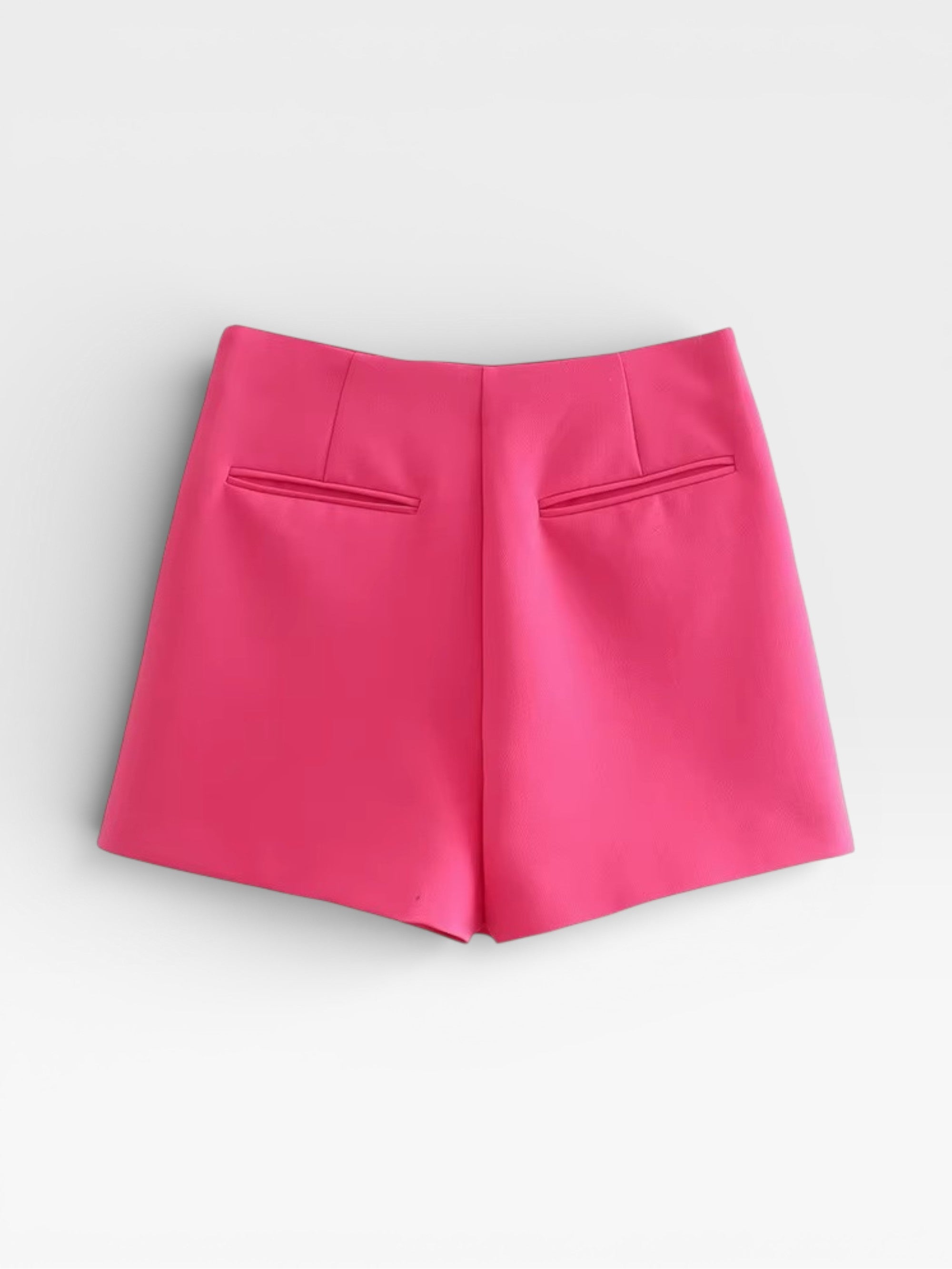 Vintage kraťasy na zip se zadními kapsami